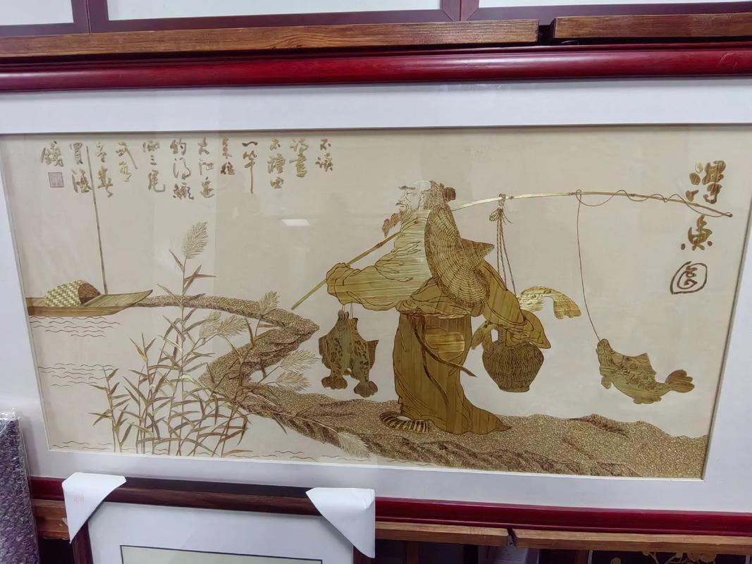 小海鎮吳永龍麥稈畫欣賞